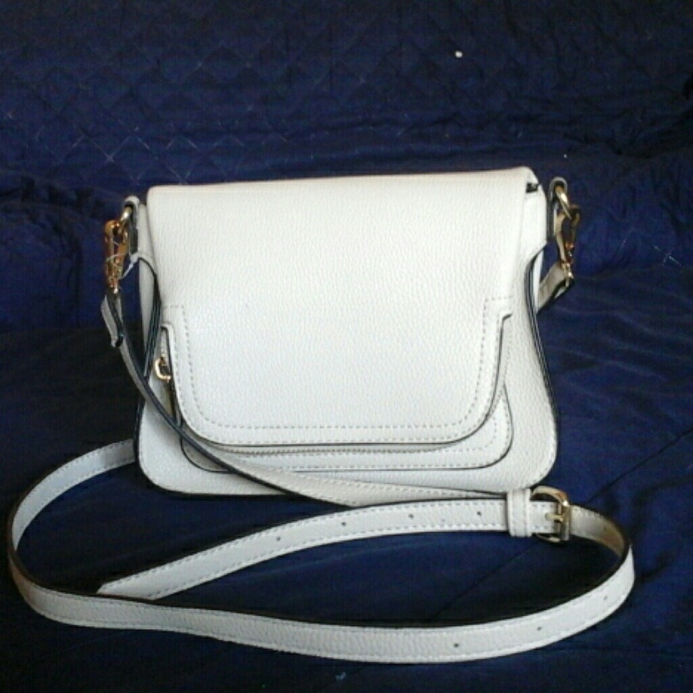 A new day white purse